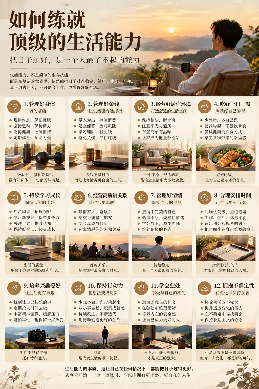如何练就顶级的生活能力？