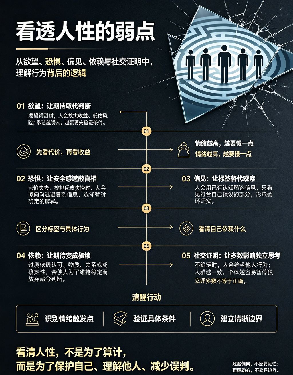 看透人性，便是最大的清醒